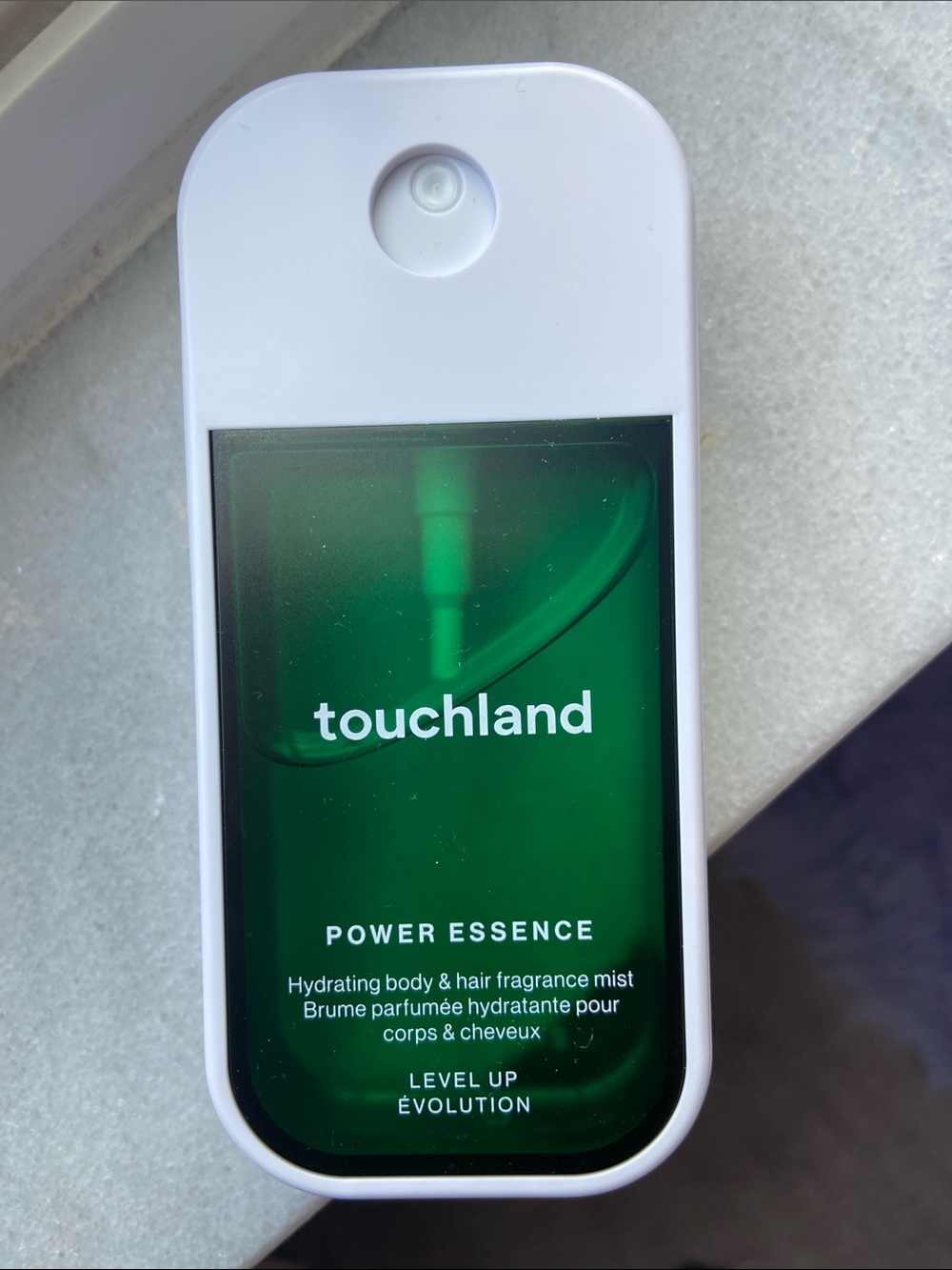 Touchland Power Essence Hydrating Mist — White & Green